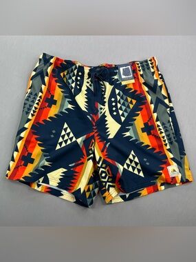 PENDLETON 7” AOP CLASSIC SHORESIDE SWIM TRUNKS WITH HYDROLINER